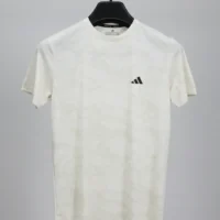 White Mesh Active Shirt – Lycra 4-Way Stretch Lightweight & Clean Fit
